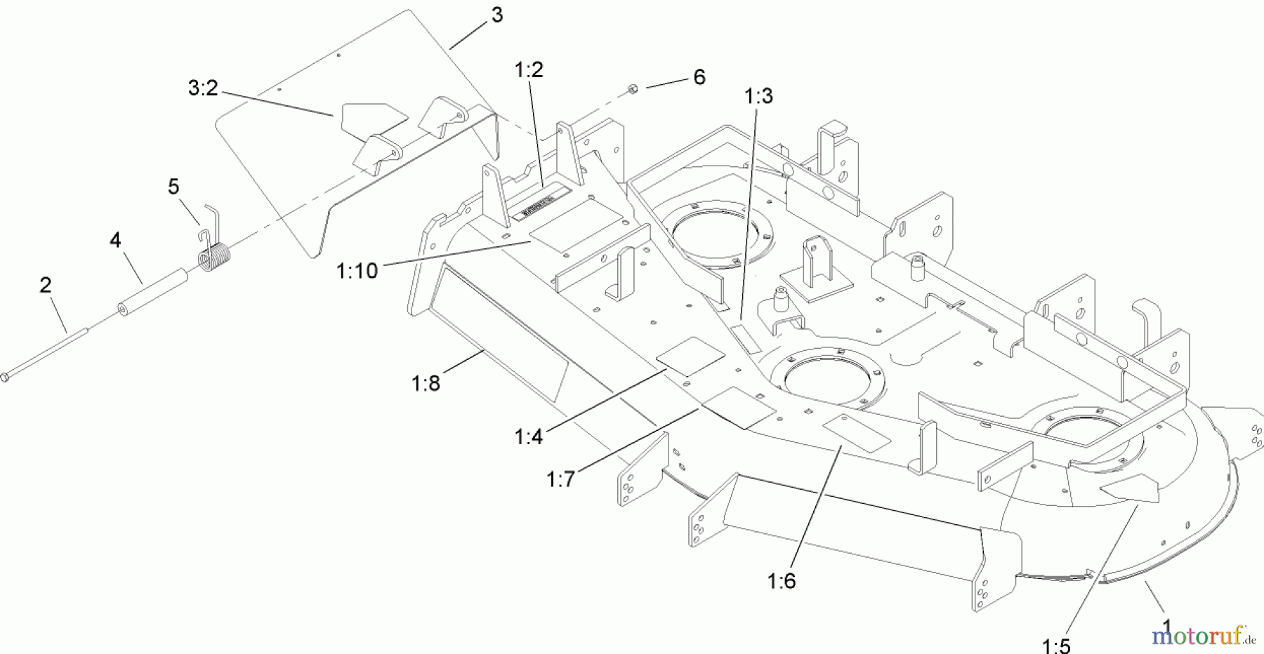  Zerto-Turn Mäher 74167 (Z153) - Toro Z Master Mower, 52