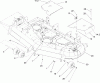 Zerto-Turn Mäher 74167TE (Z153) - Toro Z Master Mower, 132cm SFS Side Discharge Deck (SN: 240000001 - 240999999) (2004) Spareparts DECK ASSEMBLY