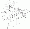 Zerto-Turn Mäher 74171 (Z150) - Toro Z Master Mower, 44" SFS Side Discharge Deck (SN: 200000001 - 200999999) (2000) Spareparts GROUP 9 ENGINE CONTROLS ASSEMBLY