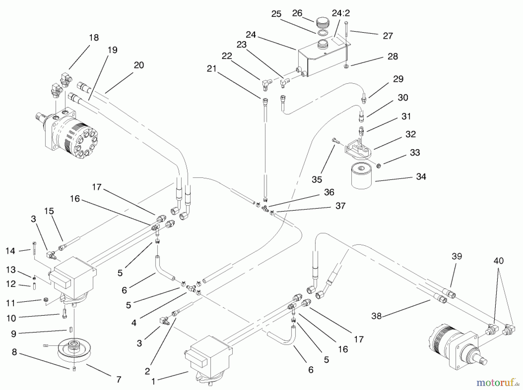  Zerto-Turn Mäher 74172 (Z150) - Toro Z Master Mower, 52