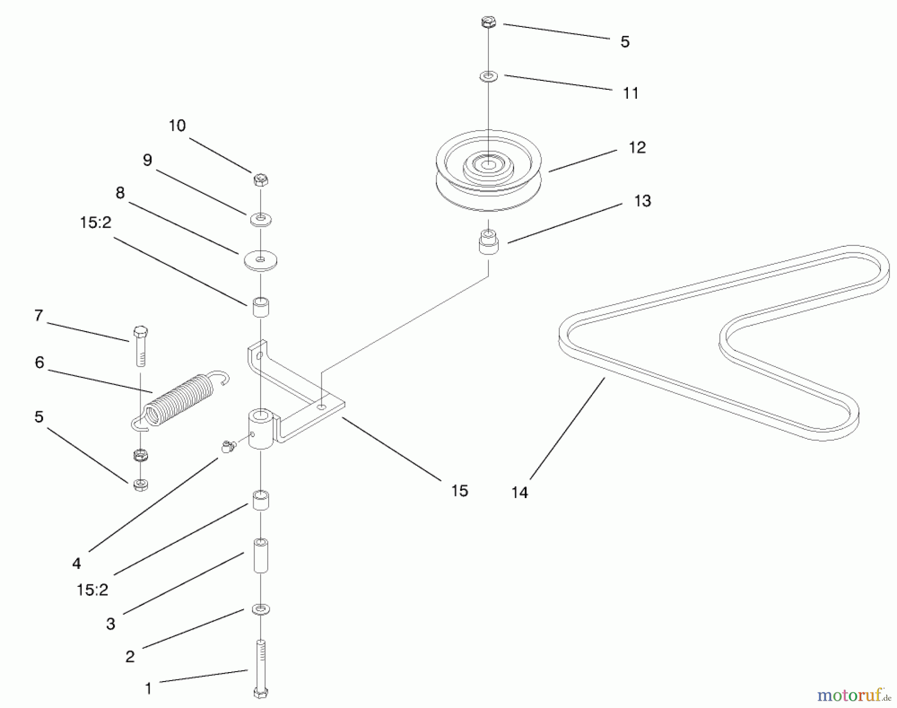  Zerto-Turn Mäher 74172 (Z150) - Toro Z Master Mower, 52