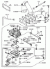 Zerto-Turn Mäher 74173 (Z149) - Toro Z Master Mower, 52" SFS Side Discharge Deck (SN: 990001 - 999999) (1999) Spareparts CARBURETOR ASSEMBLY KAWASAKI FH601V-S07