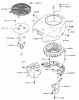 Zerto-Turn Mäher 74173 (Z149) - Toro Z Master Mower, 52" SFS Side Discharge Deck (SN: 990001 - 999999) (1999) Spareparts COOLING-EQUIPMENT ASSEMBLY KAWASAKI FH601V-S07