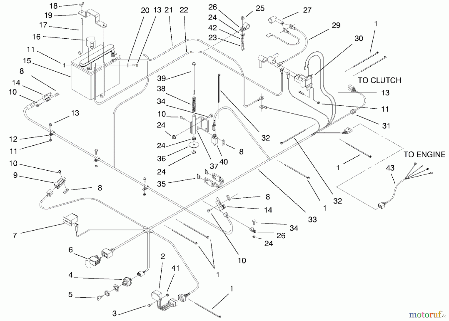  Zerto-Turn Mäher 74173 (Z149) - Toro Z Master Mower, 52