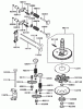 Zerto-Turn Mäher 74173 (Z149) - Toro Z Master Mower, 52" SFS Side Discharge Deck (SN: 990001 - 999999) (1999) Spareparts VALVE/CAMSHAFT ASSEMBLY KAWASAKI FH601V-S07