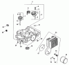 Zerto-Turn Mäher 74174 (Z153) - Toro Z Master Mower, 52" SFS Side Discharge Deck (SN: 200000001 - 200999999) (2000) Spareparts GROUP 3 OIL PAN/LUBRICATION ASSEMBLY