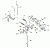 Zerto-Turn Mäher 74174 (Z153) - Toro Z Master Mower, 52" SFS Side Discharge Deck (SN: 200000001 - 200999999) (2000) Spareparts GROUP 9 ENGINE CONTROLS ASSEMBLY