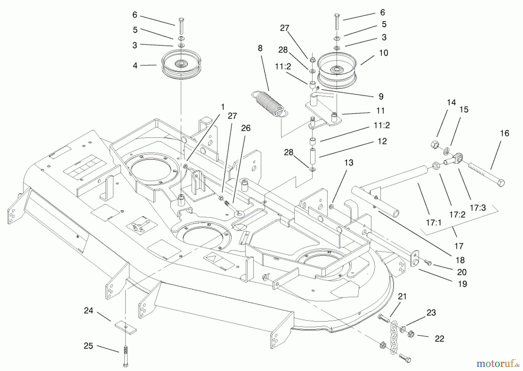  Zerto-Turn Mäher 74174 (Z153) - Toro Z Master Mower, 52