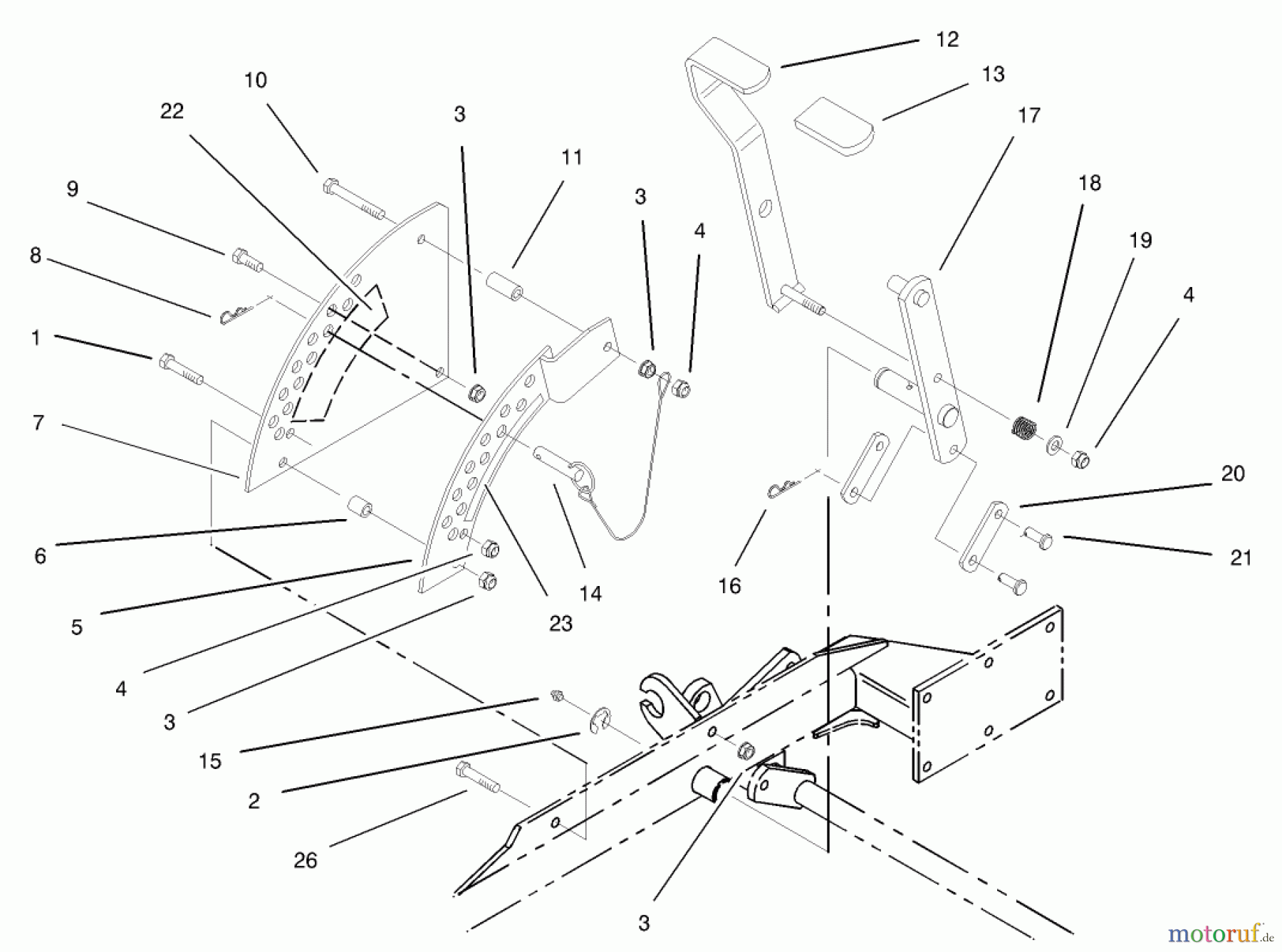  Zerto-Turn Mäher 74176 (Z147) - Toro Z Master Mower, 44