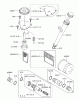 Zerto-Turn Mäher 74176 (Z147) - Toro Z Master Mower, 44" SFS Side Discharge Deck (SN: 230006001 - 230007000) (2003) Spareparts LUBRICATION EQUIPMENT ASSEMBLY KAWASAKI FH500V-ES10