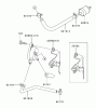 Zerto-Turn Mäher 74176TE (Z147) - Toro Z Master Mower, 112cm SFS Side Discharge Deck (SN: 230000001 - 230006000) (2003) Spareparts FUEL TANK/FUEL VALVE ASSEMBLY KAWASAKI FH500V-ES10