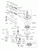 Zerto-Turn Mäher 74176TE (Z147) - Toro Z Master Mower, 112cm SFS Side Discharge Deck (SN: 230000001 - 230006000) (2003) Spareparts VALVE/CAMSHAFT ASSEMBLY KAWASAKI FH500V-ES10