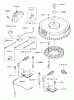 Zerto-Turn Mäher 74176TE (Z147) - Toro Z Master Mower, 112cm SFS Side Discharge Deck (SN: 230006001 - 230007000) (2003) Spareparts ELECTRIC EQUIPMENT ASSEMBLY KAWASAKI FH500V-ES10