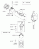 Zerto-Turn Mäher 74176TE (Z147) - Toro Z Master Mower, 112cm SFS Side Discharge Deck (SN: 230006001 - 230007000) (2003) Spareparts PISTON/CRANKSHAFT ASSEMBLY KAWASAKI FH500V-ES10