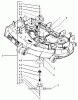 Zerto-Turn Mäher 74176TE (Z147) - Toro Z Master Mower, 112cm SFS Side Discharge Deck (SN: 230007001 - 230999999) (2003) Spareparts DECK SPINDLE ASSEMBLY