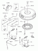 Zerto-Turn Mäher 74176TE (Z147) - Toro Z Master Mower, 112cm SFS Side Discharge Deck (SN: 230007001 - 230999999) (2003) Spareparts ELECTRIC EQUIPMENT ASSEMBLY KAWASAKI FH500V-ES10