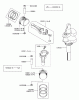 Zerto-Turn Mäher 74176TE (Z147) - Toro Z Master Mower, 112cm SFS Side Discharge Deck (SN: 230007001 - 230999999) (2003) Spareparts PISTON/CRANKSHAFT ASSEMBLY KAWASAKI FH500V-ES10