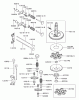 Zerto-Turn Mäher 74176TE (Z147) - Toro Z Master Mower, 112cm SFS Side Discharge Deck (SN: 230007001 - 230999999) (2003) Spareparts VALVE/CAMSHAFT ASSEMBLY KAWASAKI FH500V-ES10