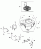 Zerto-Turn Mäher 74177 (Z150) - Toro Z Master Mower, 44" SFS Side Discharge Deck (SN: 210000001 - 210999999) (2001) Spareparts BLOWER HOUSING & BAFFLES ASSEMBLY