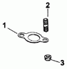 Zerto-Turn Mäher 74177 (Z150) - Toro Z Master Mower, 44" SFS Side Discharge Deck (SN: 210000001 - 210999999) (2001) Spareparts EXHAUST ASSEMBLY