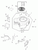 Zerto-Turn Mäher 74177 (Z150) - Toro Z Master Mower, 44" SFS Side Discharge Deck (SN: 230000001 - 230007000) (2003) Spareparts BLOWER ASSEMBLY KOHLER CV20S PRO 65593