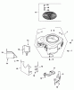 Zerto-Turn Mäher 74178 (Z150) - Toro Z Master Mower, 52" SFS Side Discharge Deck (SN: 210000001 - 210999999) (2001) Spareparts BLOWER HOUSING & BAFFLES ASSEMBLY