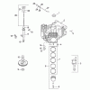 Zerto-Turn Mäher 74178 (Z150) - Toro Z Master Mower, 52" SFS Side Discharge Deck (SN: 220000001 - 220000312) (2002) Spareparts GROUP 2-CRANKCASE ASSEMBLY KOHLER CV20S-PS65585