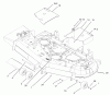 Zerto-Turn Mäher 74178 (Z150) - Toro Z Master Mower, 52" SFS Side Discharge Deck (SN: 230005001 - 230006000) (2003) Spareparts DECK ASSEMBLY