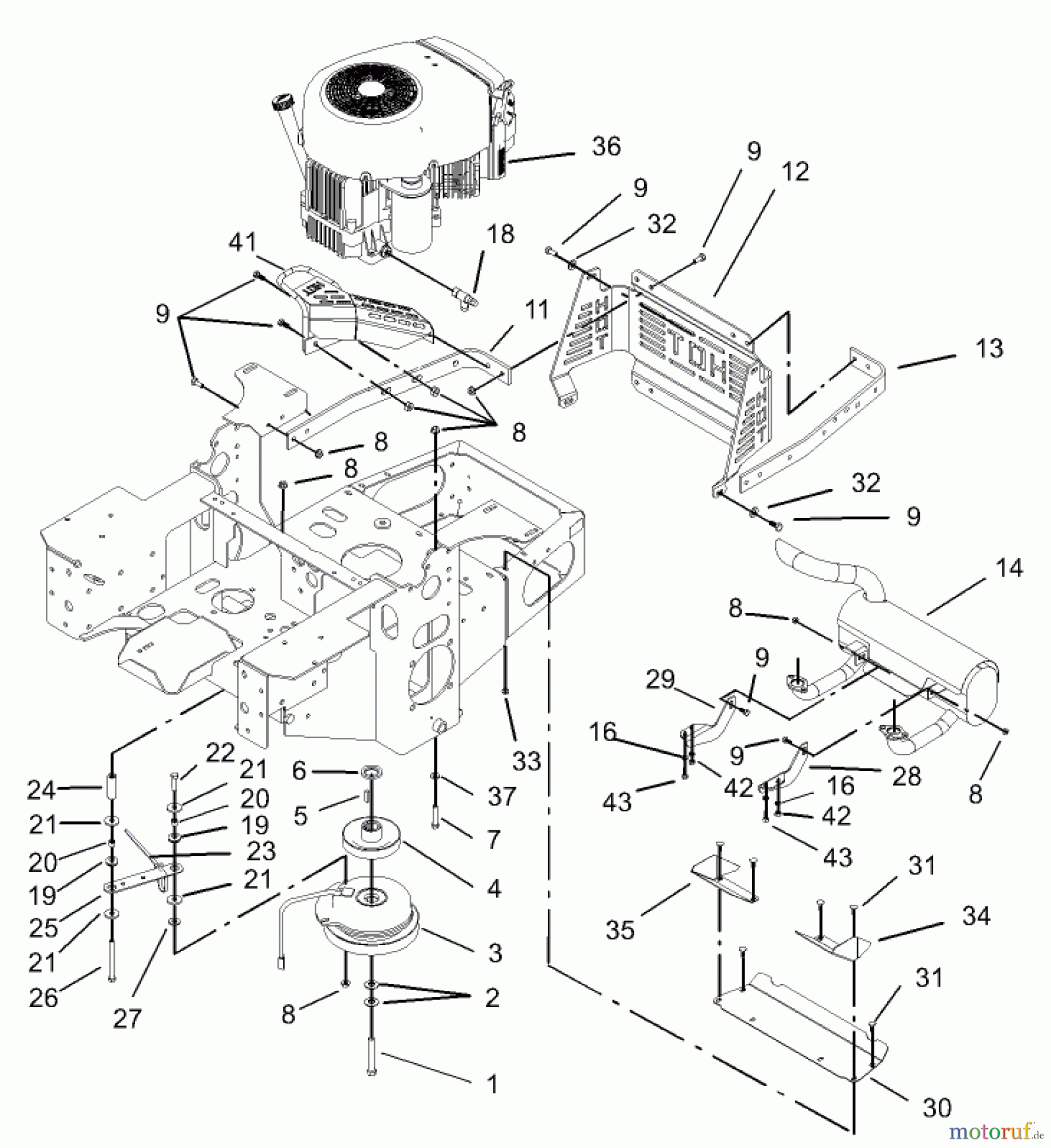  Zerto-Turn Mäher 74178 (Z150) - Toro Z Master Mower, 52