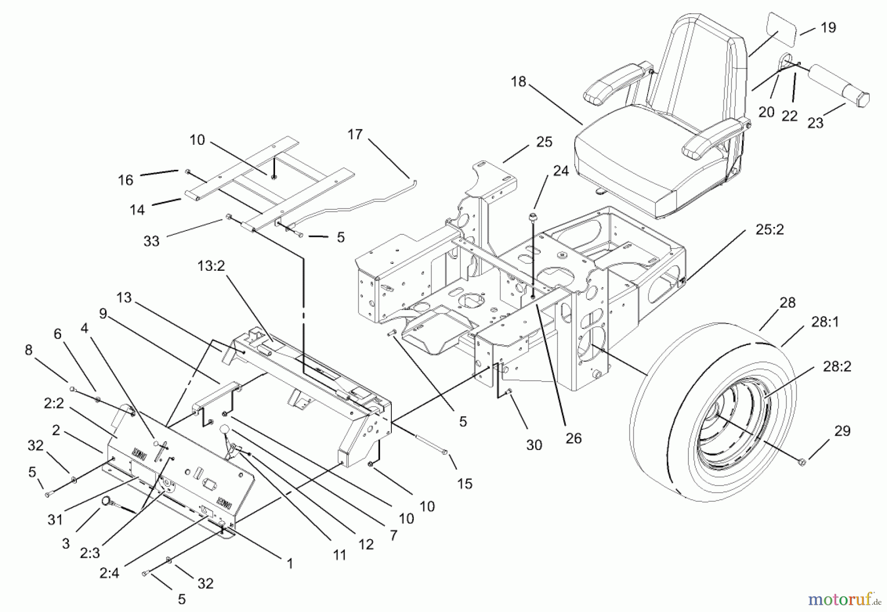  Zerto-Turn Mäher 74178 (Z150) - Toro Z Master Mower, 52