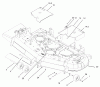 Zerto-Turn Mäher 74178 (Z150) - Toro Z Master Mower, 52" SFS Side Discharge Deck (SN: 230006001 - 230007000) (2003) Spareparts DECK AND WHEEL GAGE ASSEMBLY