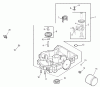 Zerto-Turn Mäher 74178 (Z150) - Toro Z Master Mower, 52" SFS Side Discharge Deck (SN: 230006001 - 230007000) (2003) Spareparts OIL PAN/LUBRICATION ASSEMBLY KOHLER CV20S PRO 65593