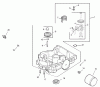 Zerto-Turn Mäher 74178 (Z150) - Toro Z Master Mower, 52" SFS Side Discharge Deck (SN: 230007001 - 230999999) (2003) Spareparts OIL PAN/LUBRICATION ASSEMBLY KOHLER CV20S PRO 65593