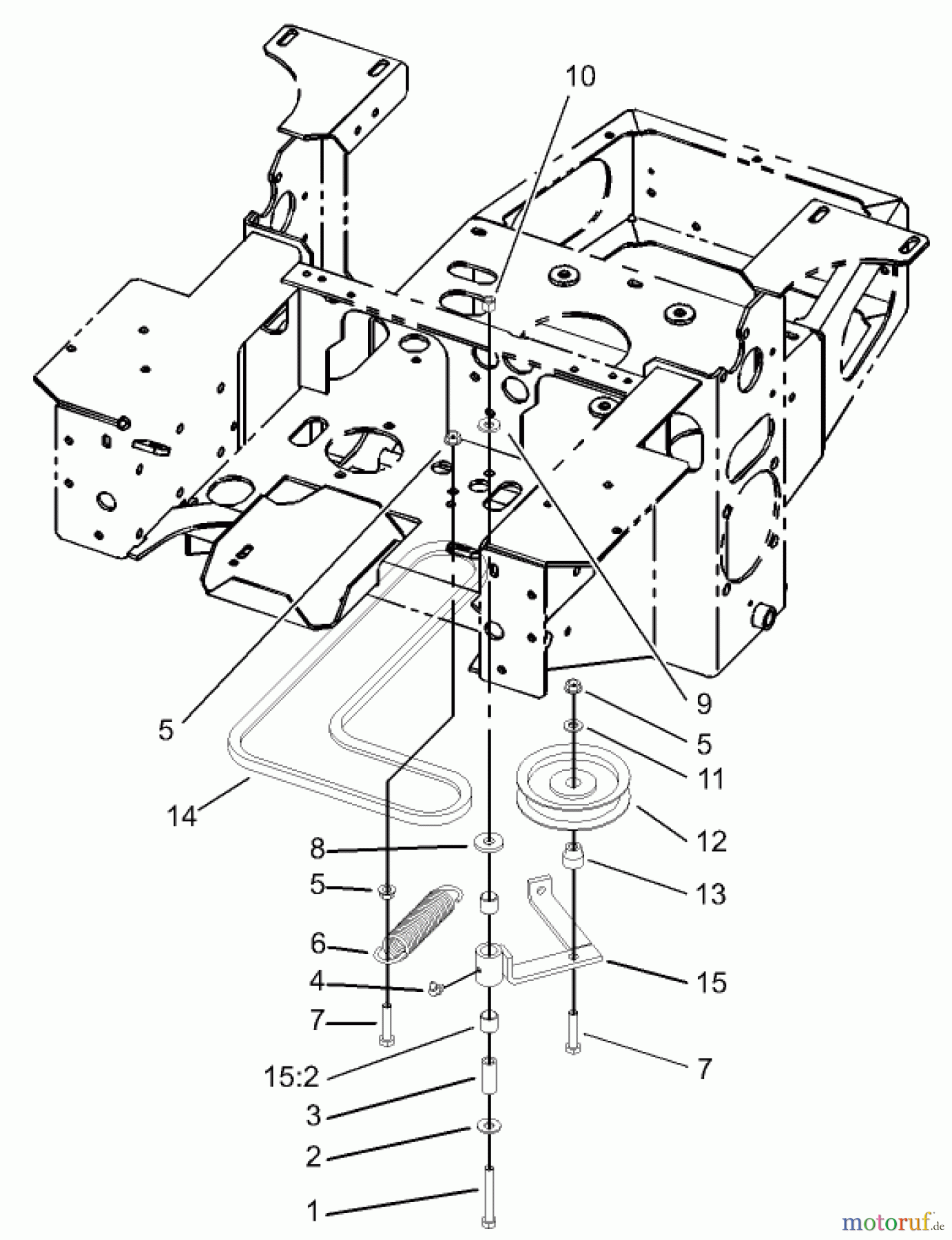  Zerto-Turn Mäher 74178 (Z150) - Toro Z Master Mower, 52