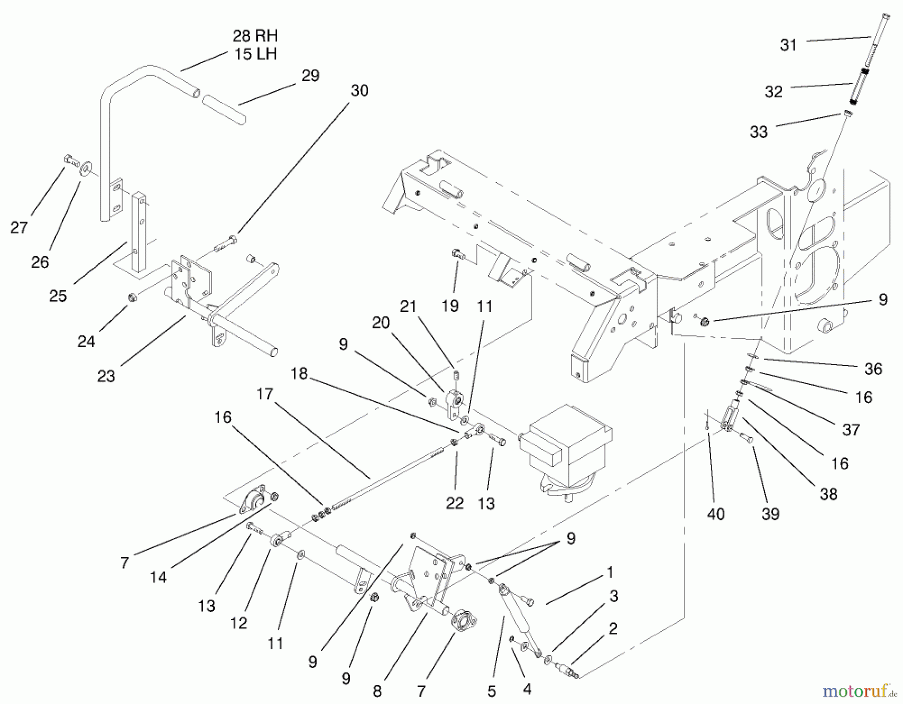  Zerto-Turn Mäher 74179 (Z149) - Toro Z Master Mower, 52