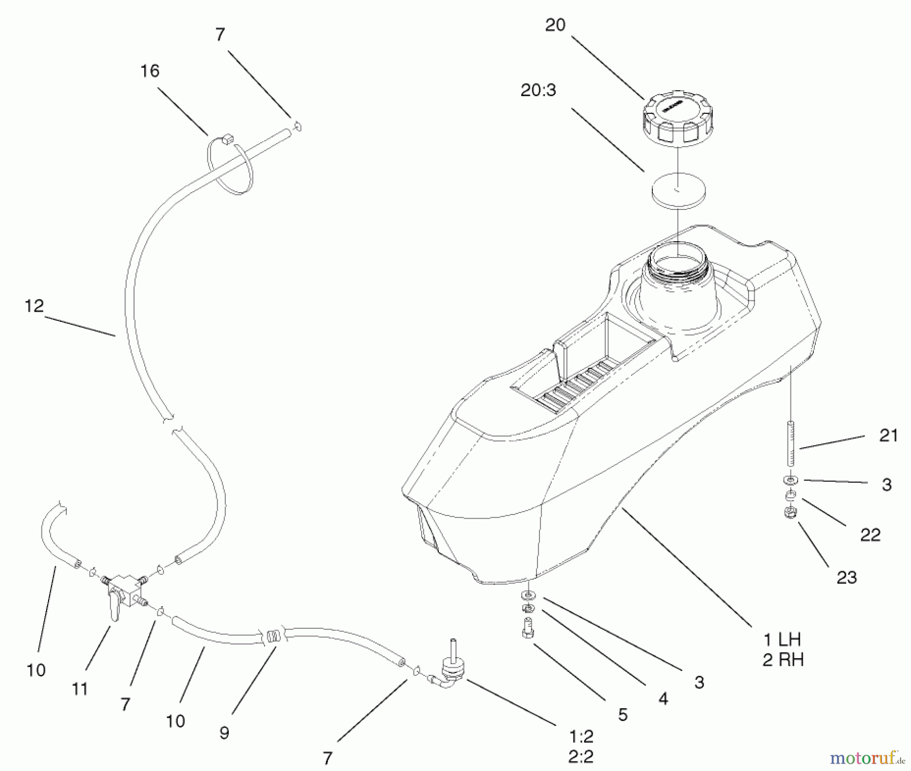  Zerto-Turn Mäher 74179 (Z149) - Toro Z Master Mower, 52