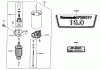 Zerto-Turn Mäher 74179 (Z149) - Toro Z Master Mower, 52" SFS Side Discharge Deck (SN: 220000389 - 220010042) (2002) Spareparts STARTER/DECAL-KAWASAKI FH601V-CS06