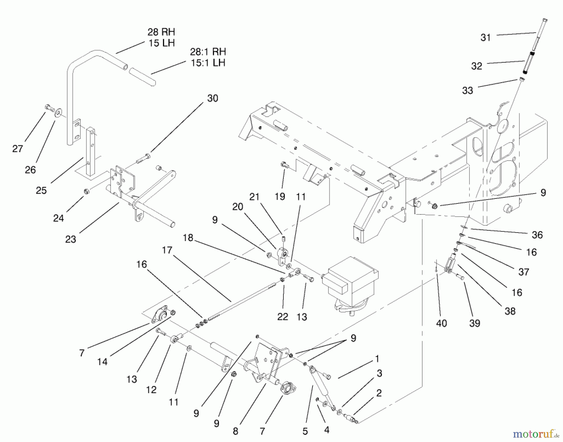  Zerto-Turn Mäher 74179 (Z149) - Toro Z Master Mower, 52