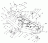 Zerto-Turn Mäher 74179 (Z149) - Toro Z Master Mower, 52" SFS Side Discharge Deck (SN: 230005001 - 230006000) (2003) Spareparts DECK ASSEMBLY