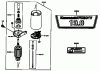 Zerto-Turn Mäher 74179 (Z149) - Toro Z Master Mower, 52" SFS Side Discharge Deck (SN: 230005001 - 230006000) (2003) Spareparts STARTER/DECAL-KAWASAKI FH601V-DS06