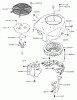 Zerto-Turn Mäher 74179 (Z149) - Toro Z Master Mower, 52" SFS Side Discharge Deck (SN: 230006001 - 230007000) (2003) Spareparts COOLING EQUIPMENT ASSEMBLY KAWASAKI FH601V-DS06