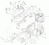 Zerto-Turn Mäher 74187 (Z350) - Toro Z Master 48" Mower and Bag (SN: 200000001 - 200000500) (2000) Spareparts ENGINE AND FUEL ASSEMBLY