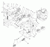 Zerto-Turn Mäher 74187 (Z350) - Toro Z Master 48" Mower and Bag (SN: 200000501 - 200999999) (2000) Spareparts PTO AND HYDRO DRIVE ASSEMBLY