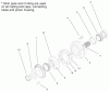 Zerto-Turn Mäher 74189 (Z355) - Toro Z Master 48" Mower and Bag (SN: 200000501 - 200999999) (2000) Spareparts PINION ASSEMBLY NO. 100-7755