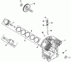 Zerto-Turn Mäher 74191 (Z320) - Toro Z Master 122cm Mower and Bagger (SN: 890001 - 890159) (1998) Spareparts CRANKCASE