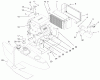 Zerto-Turn Mäher 74191 (Z320) - Toro Z Master 122cm Mower and Bagger (SN: 890001 - 890159) (1998) Spareparts ENGINE & FUEL TANK