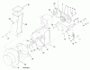 Zerto-Turn Mäher 74191 (Z320) - Toro Z Master 122cm Mower and Bagger (SN: 890160 - 895000) (1998) Spareparts BLOWER ASSEMBLY