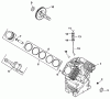 Zerto-Turn Mäher 74191 (Z320) - Toro Z Master 122cm Mower and Bagger (SN: 890160 - 895000) (1998) Spareparts CRANKCASE