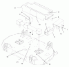 Zerto-Turn Mäher 74191 (Z320) - Toro Z Master 122cm Mower and Bagger (SN: 890160 - 895000) (1998) Spareparts GEAR BOX AND COVERS