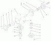 Zerto-Turn Mäher 74191 (Z320) - Toro Z Master 122cm Mower and Bagger (SN: 890160 - 895000) (1998) Spareparts GEAR BOX ASSMEBLY NO. 94-4641